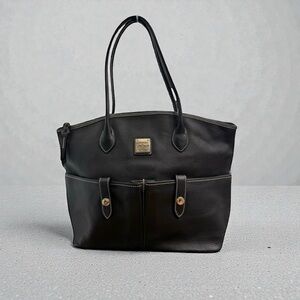 Dooney & Bourke Crescent Saffiano Pebbled Leather Tote with COA (NWOT)